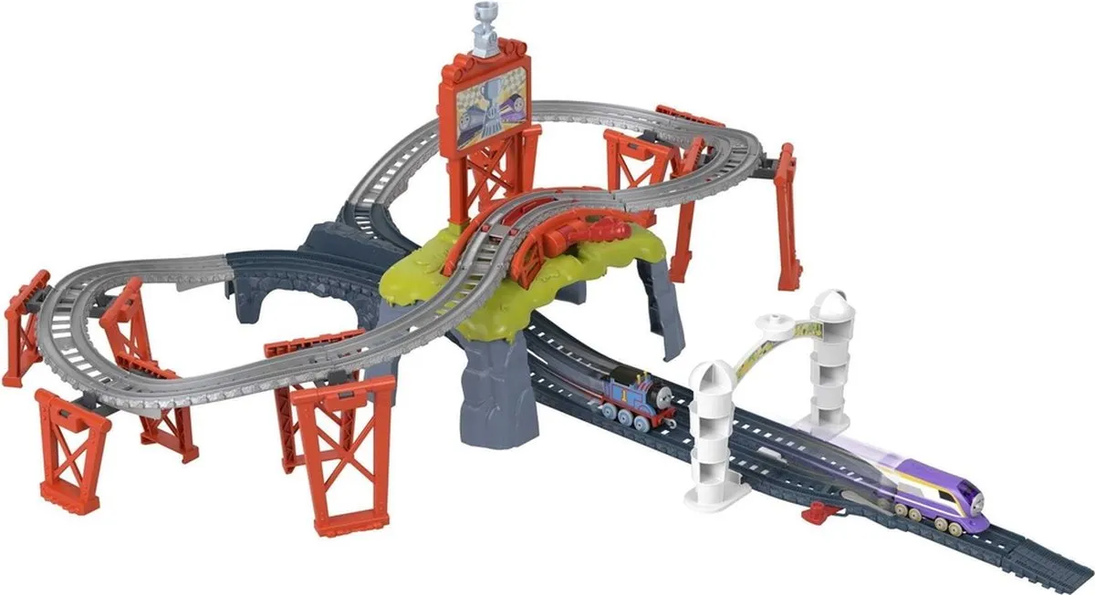 Fisher Price Thomas TrackMaster Push Along HFW03 - 39 Onderdelen