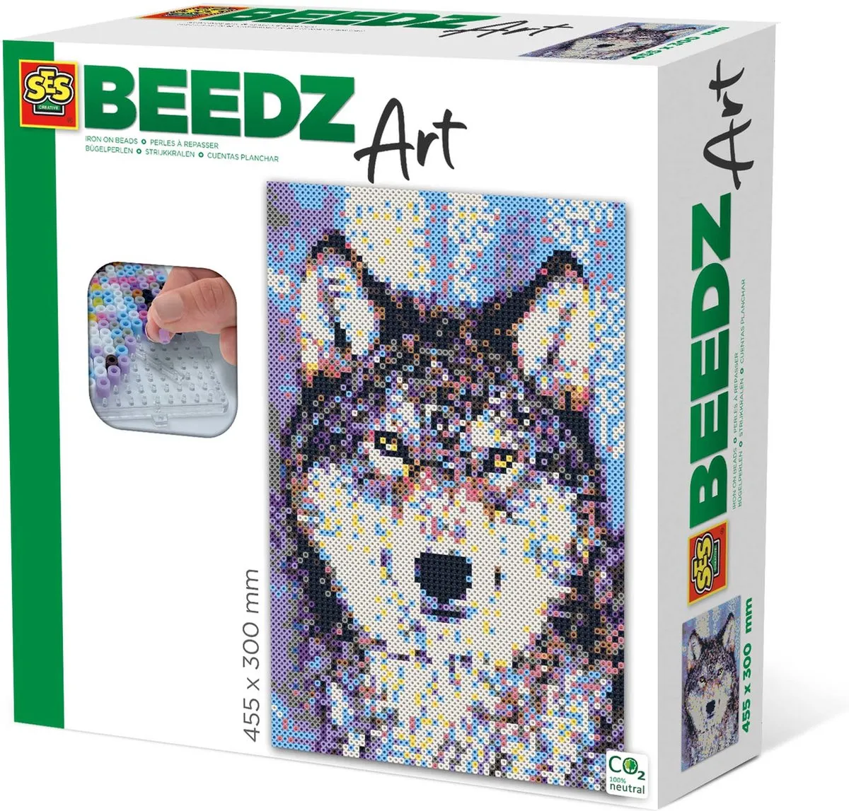 SES Creative Beedz Art Wolf - 7000 Strijkkralen