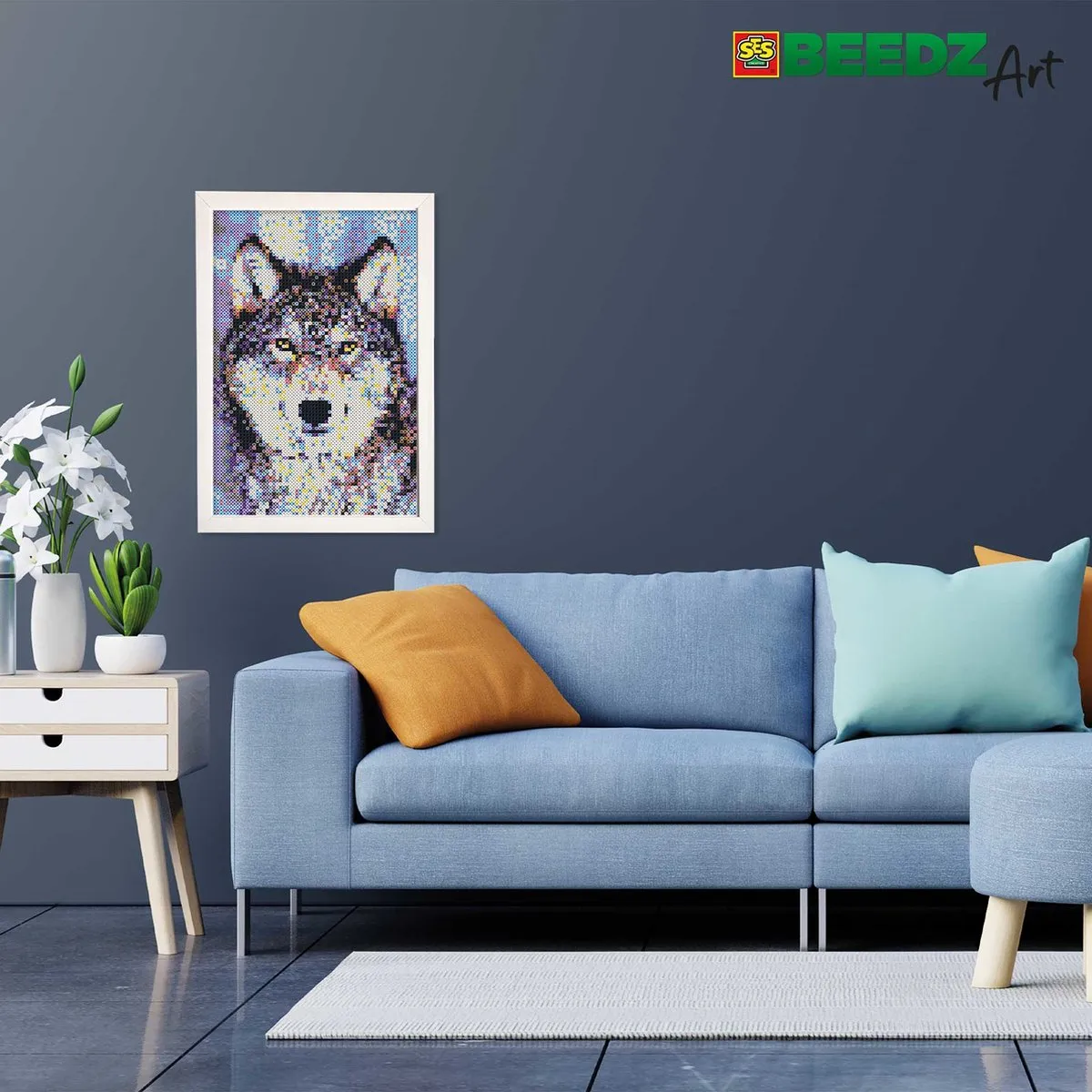 SES Creative Beedz Art Wolf - 7000 Strijkkralen