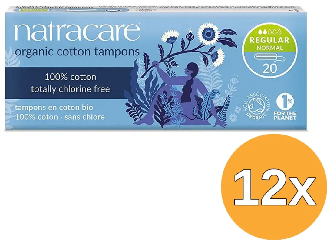 Natracare Tampons Katoen Normaal