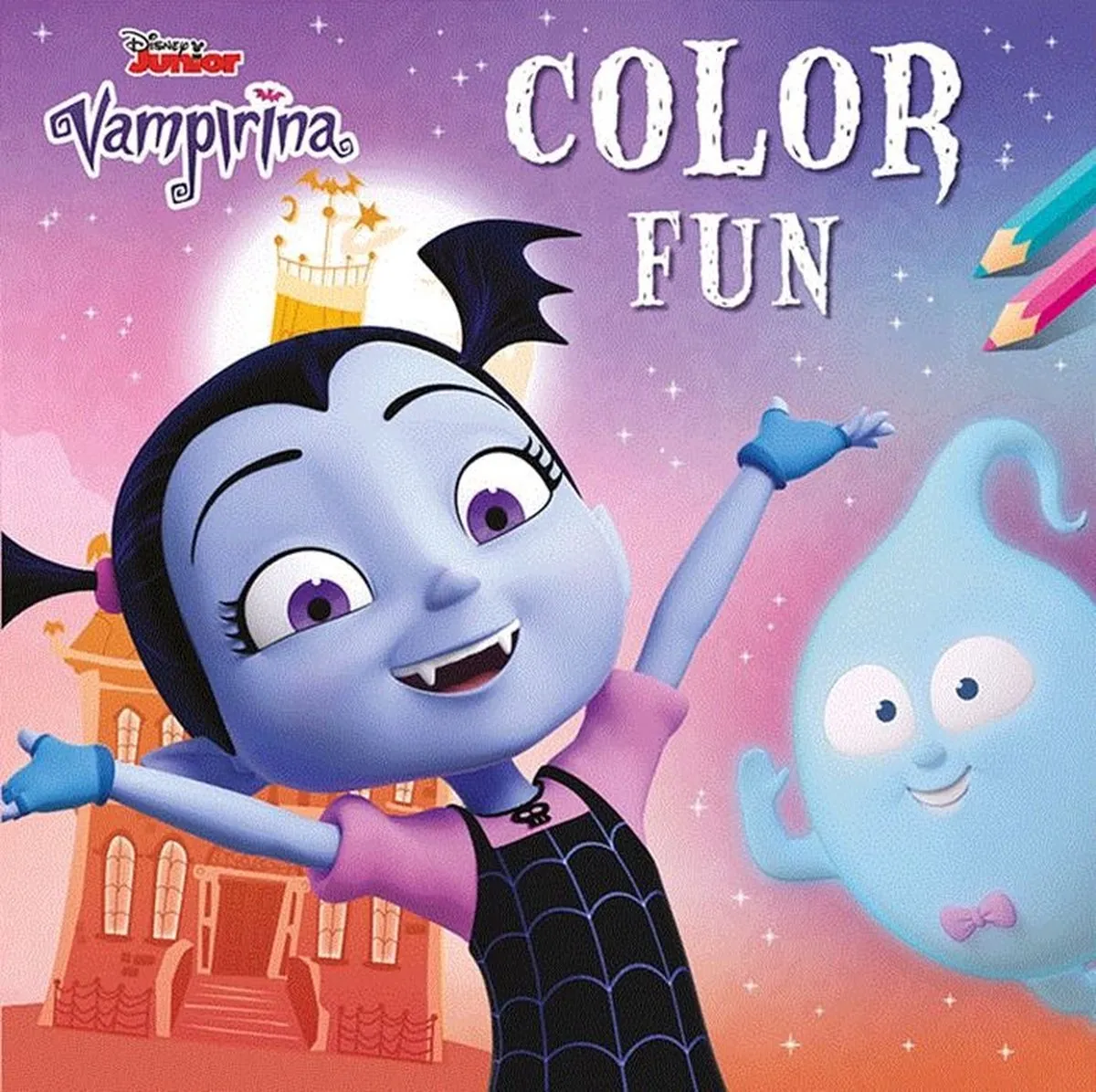 Disney Kleurboek Vampirina Color Fun 22cm