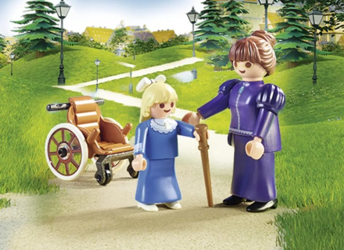 Playmobil Heidi Klara met Vader en Juf Rottenmeier 70258 - Multicolor