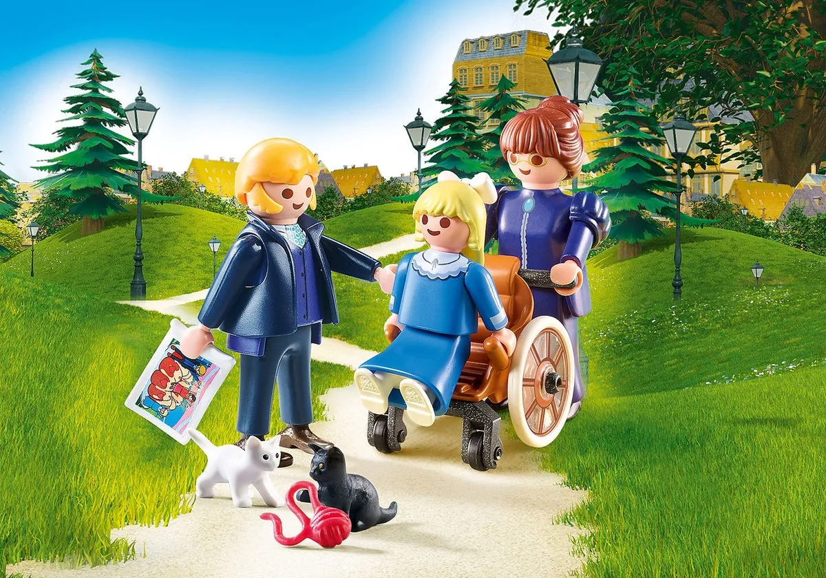Playmobil Heidi Klara met Vader en Juf Rottenmeier 70258 - Multicolor