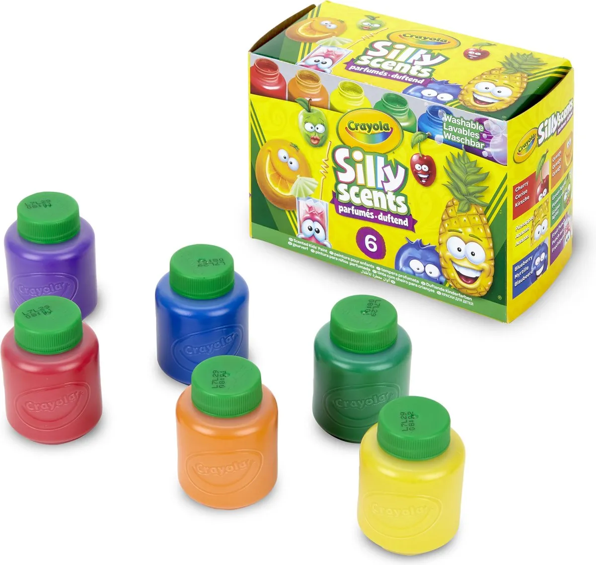 Crayola Silly Scents Hobbyverf 6 Potjes