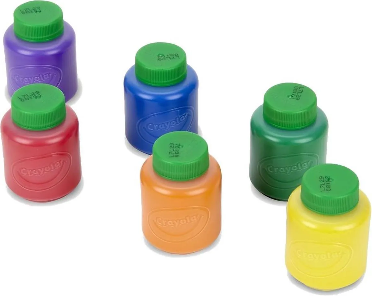Crayola Silly Scents Hobbyverf 6 Potjes - 59ml - Multicolor