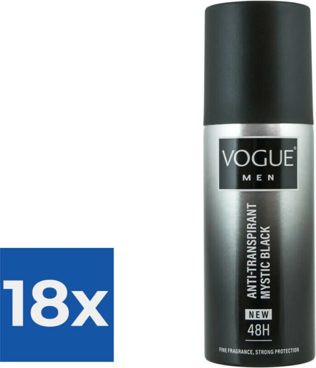 Vogue Anti-Transpirant Mystic Black 150ml