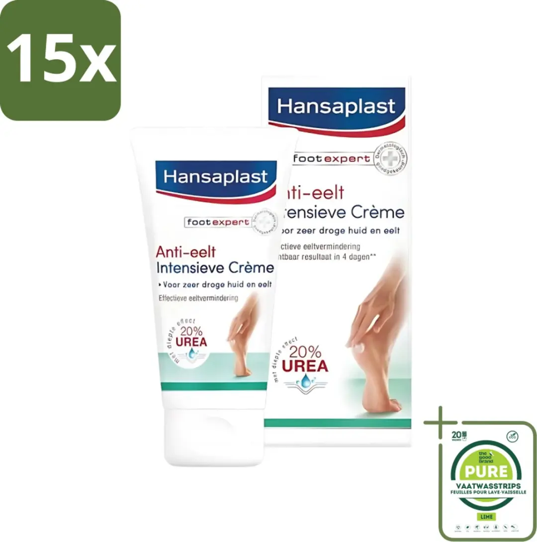 Hansaplast Anti-Eelt Crème 75ml - 15 Stuks