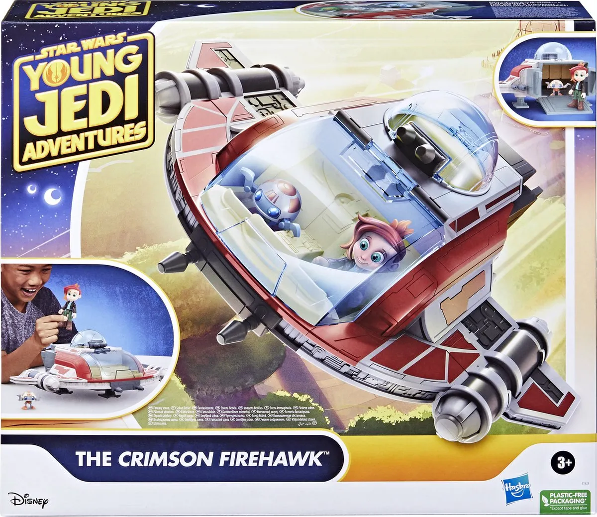 Hasbro Star Wars The Crimson Firehawk Ruimteveer - Multikleur