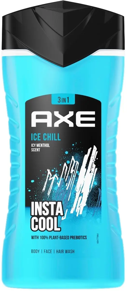 Axe 3-in-1 Douchegel Ice Chill 1500ml - 10 Stuks
