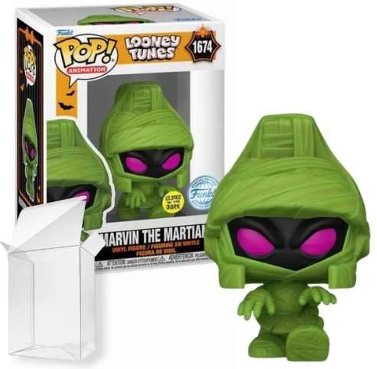 Funko POP! Marvin the Martian GITD Exclusief #1674
