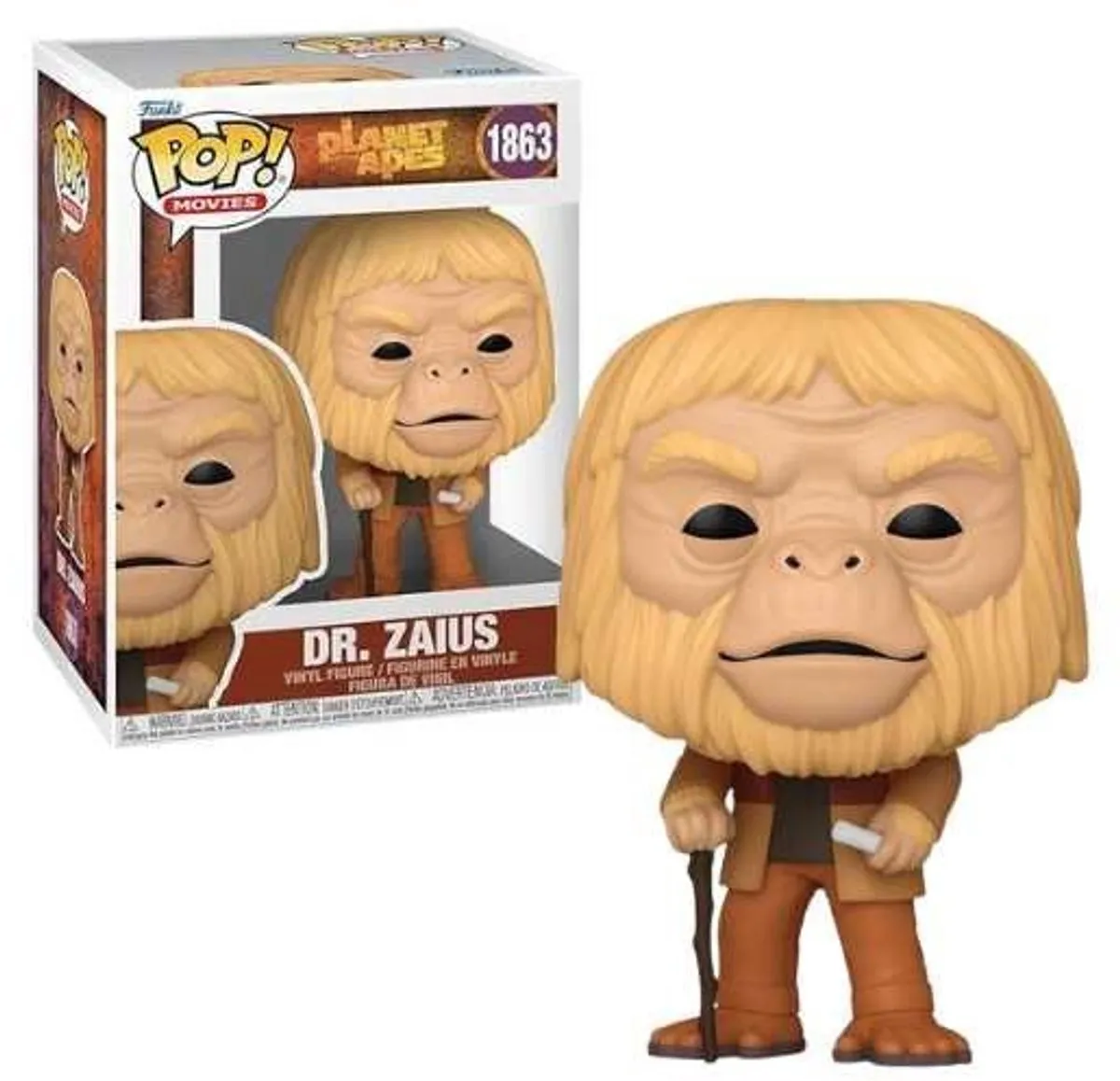 Funko Pop! Movies Planet of the Apes Dr. Zaius #1863