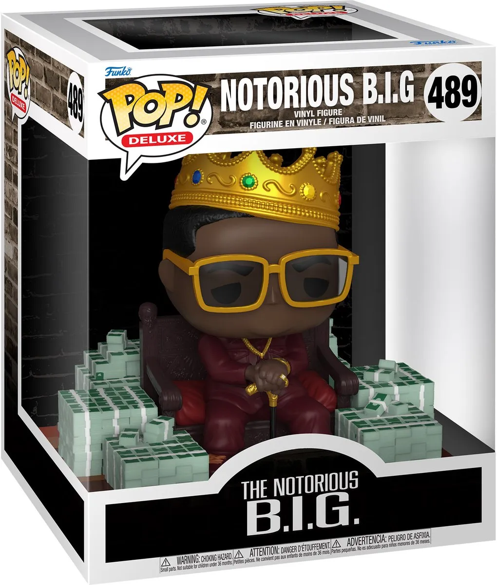 Funko Notorious B.I.G. Rocks Pop! Deluxe 489 - Standard