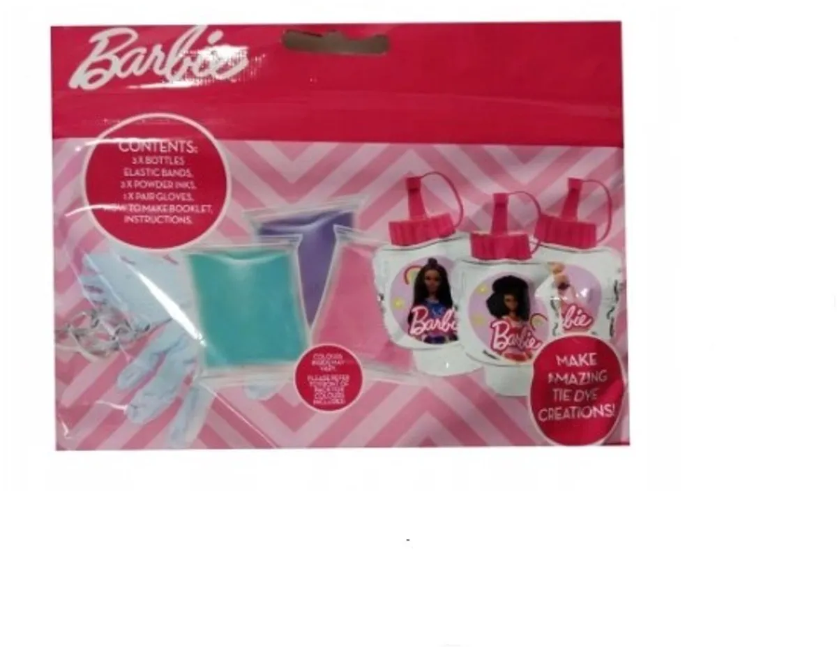 Barbie Creatieve T-shirt Verfset - 3 Kleuren