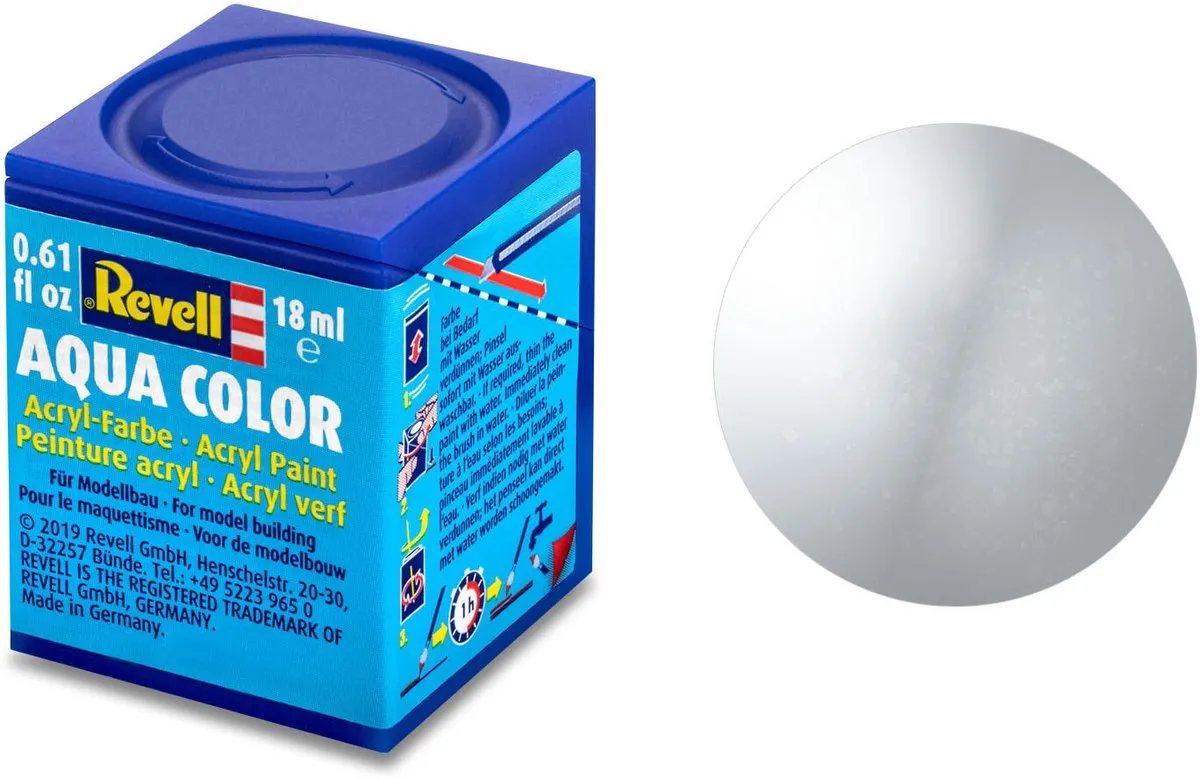 Revell Hobbyverf Acryl Aqua #99 Aluminium Metallic 18ml