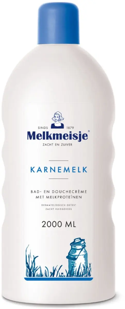 Melkmeisje Karnemelk Badschuim 2000ml - 25 Stuks
