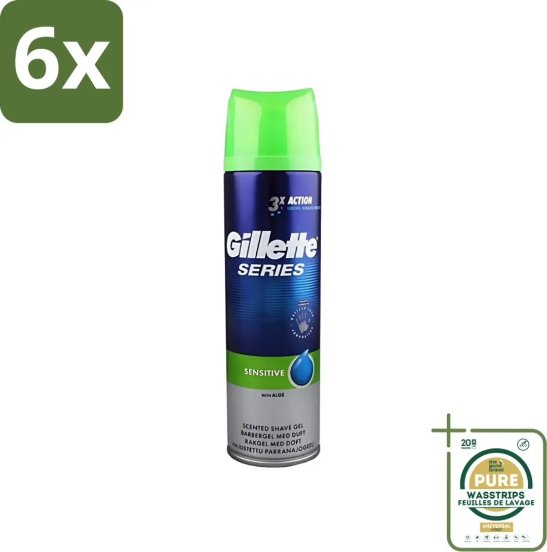 Gillette Series Sensitive Scheergel 200ml