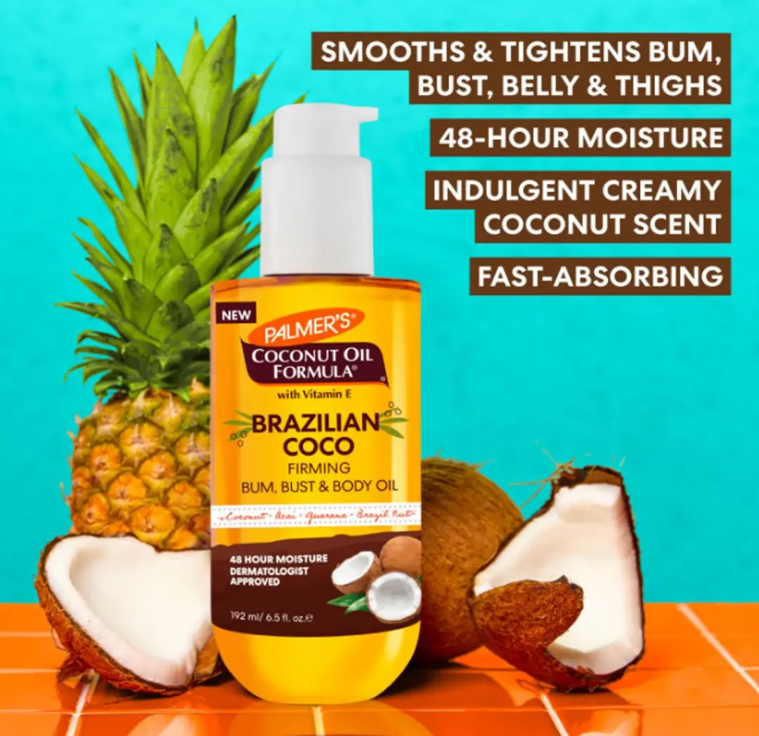 Palmers Brazilian Coco Hot Mama Verstevigende Set - 250g + 192ml