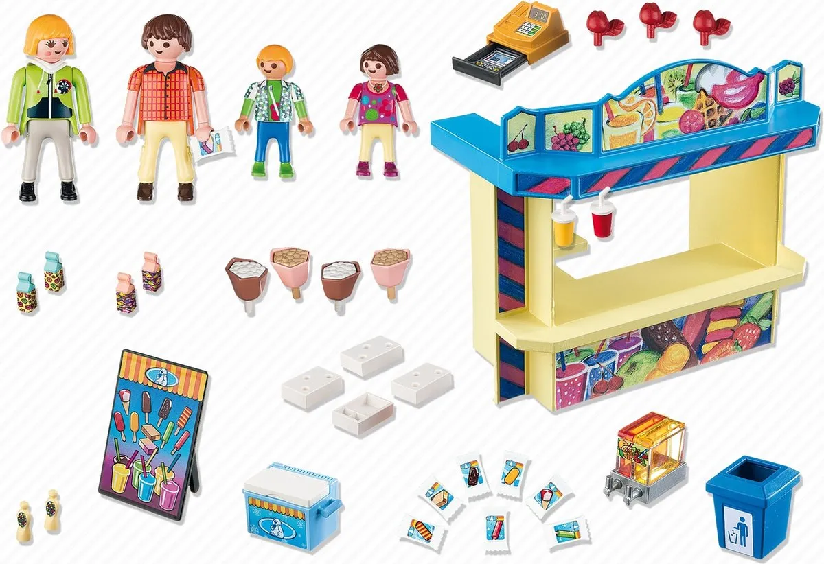 Playmobil Snoepkraam 5555 - Multicolor
