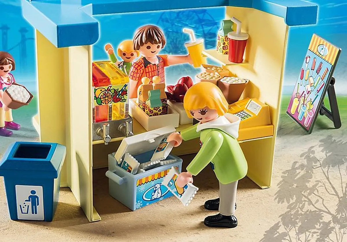 Playmobil Snoepkraam 5555 - Multicolor