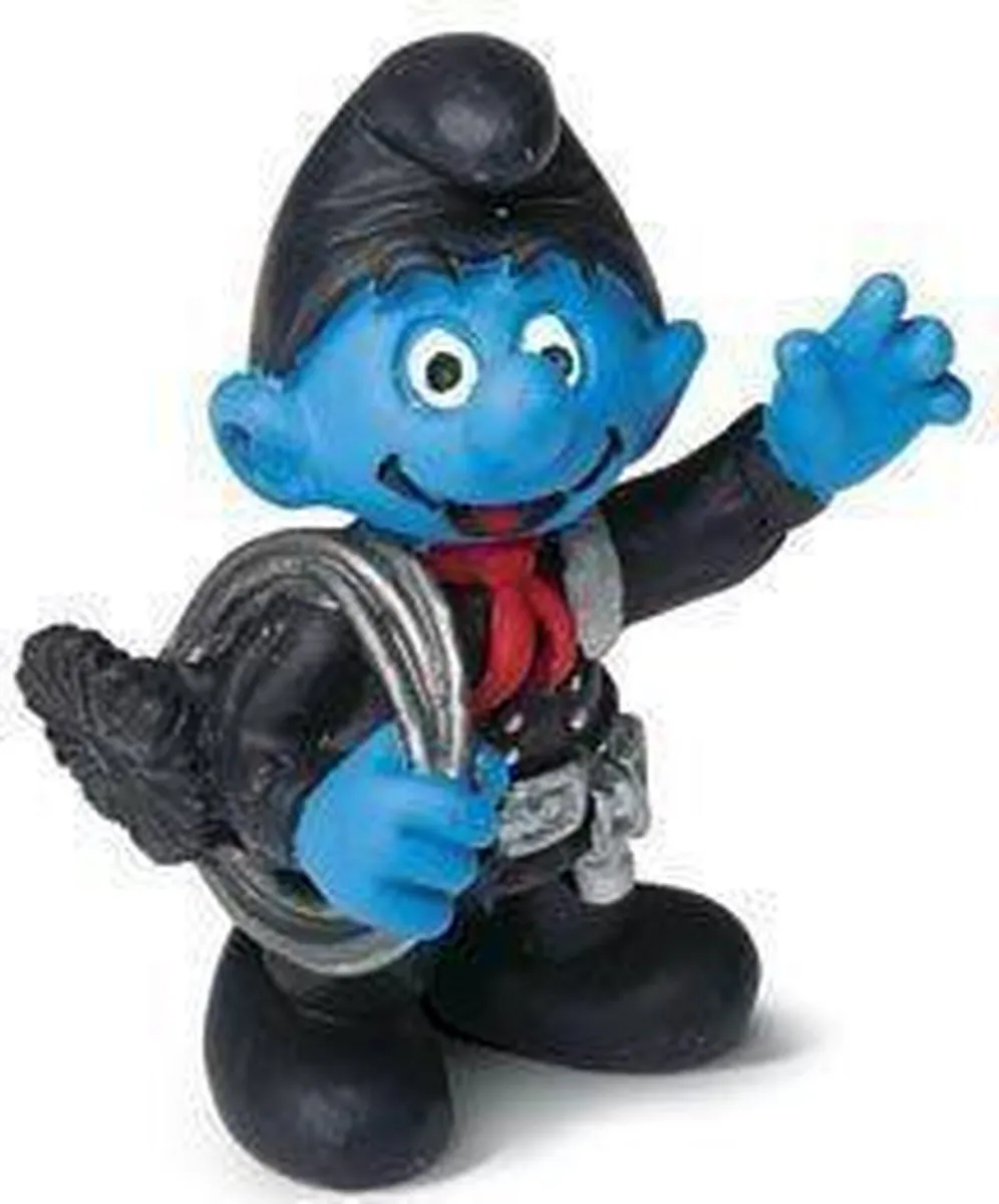 Schleich Smurfen Smurf Schoorsteenveger 6cm