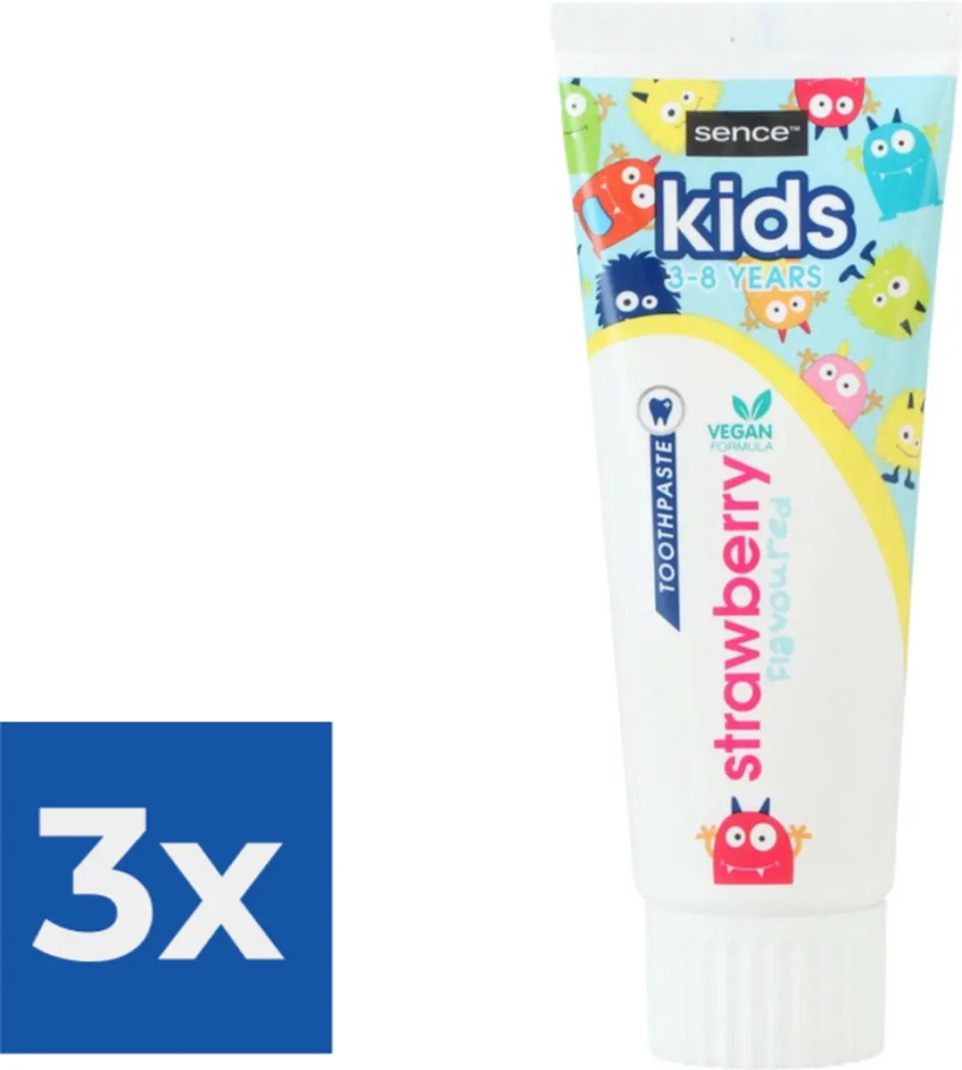 Sence Tandpasta Kids Aardbei 225ml