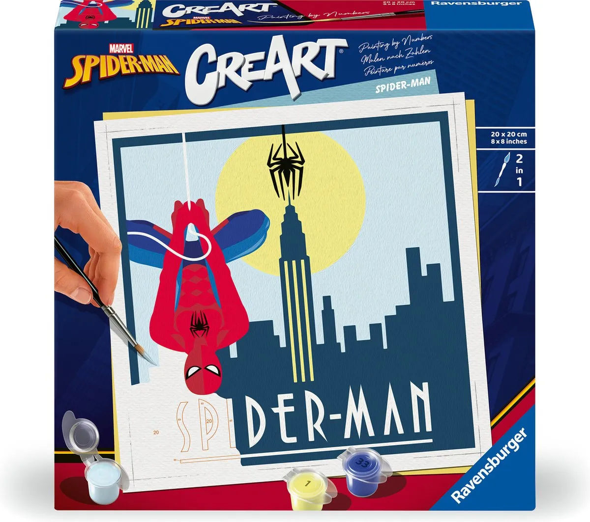 Ravensburger CreArt Marvel Spiderman Schilderen op Nummer