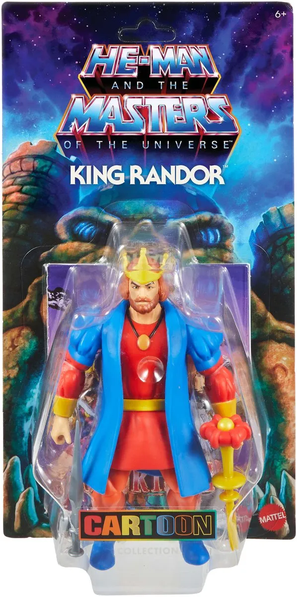 Mattel Masters of the Universe Origins King Randor Action Figuur MATTJKC44 - Multi