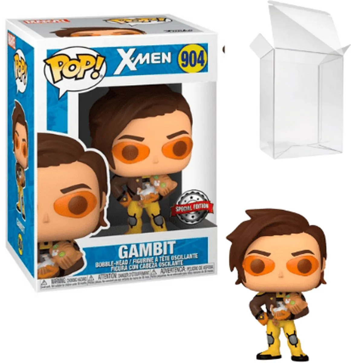 Funko POP! Marvel Gambit met Kat - 904 - Multicolor