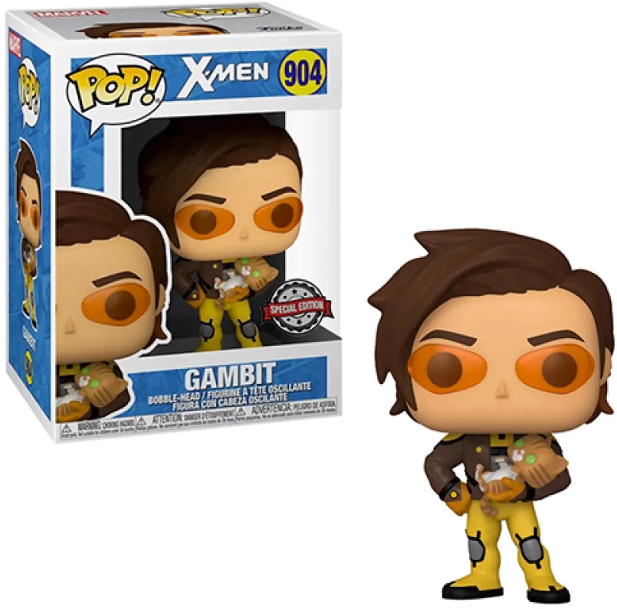 Funko POP! Marvel Gambit met Kat - 904 - Multicolor