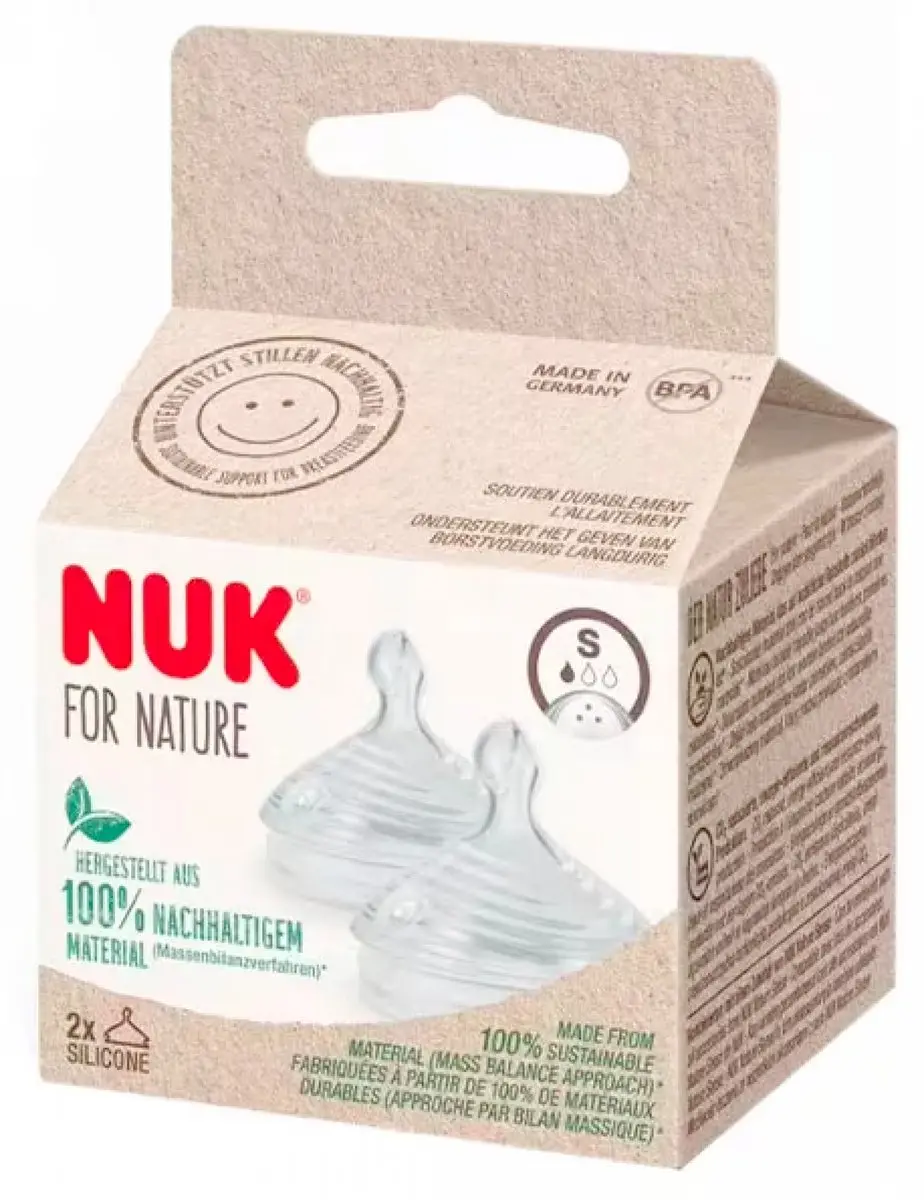 NUK For Nature Siliconen Spenen 2 Stuks