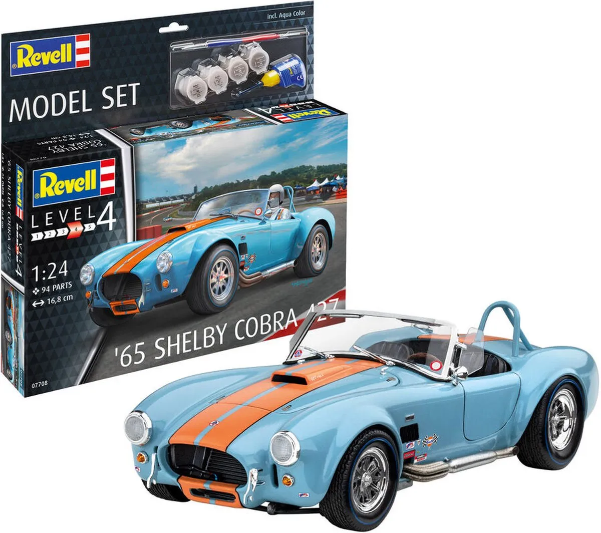 Revell 1965 Shelby Cobra 427 Modelbouwpakket 1:24