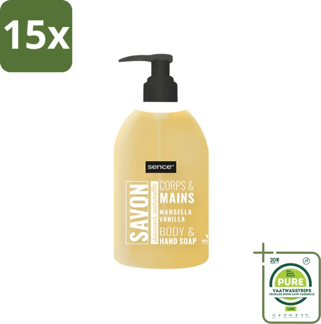 Sence La Maison du Savon de Marseille Handzeep 500ml - 15 Stuks