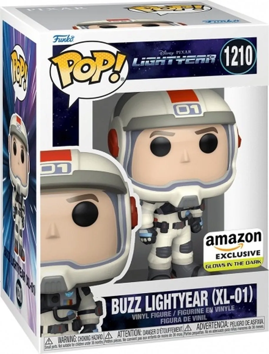 Funko Pop! Disney Pixar Buzz Lightyear XL-01 Glow-in-the-Dark