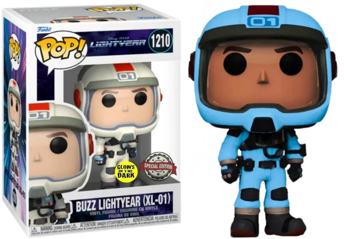 Funko Pop! Disney Pixar Buzz Lightyear XL-01 Glow-in-the-Dark