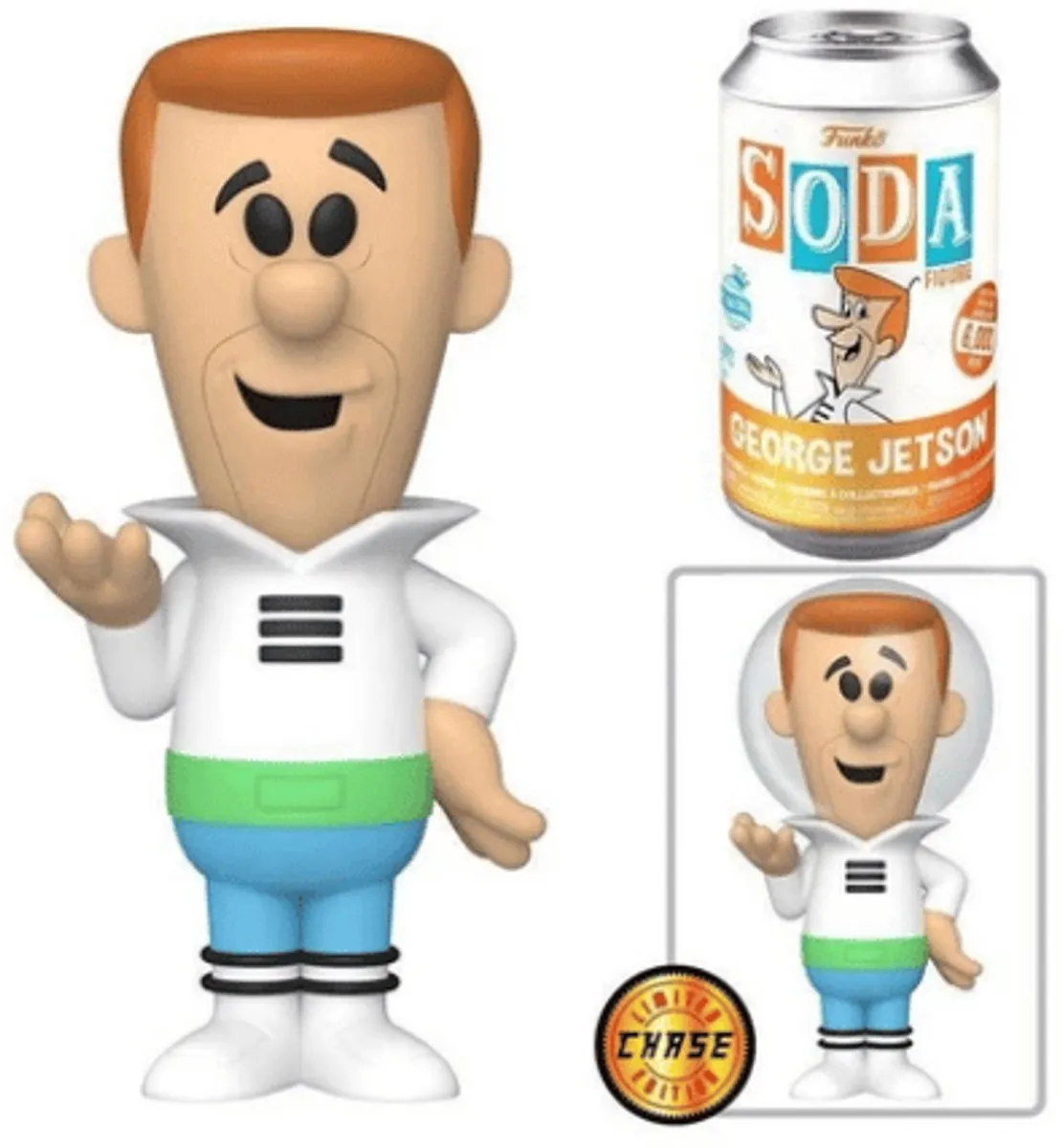 Funko Pop! Hanna-Barbera George Jetson Chase - Multi