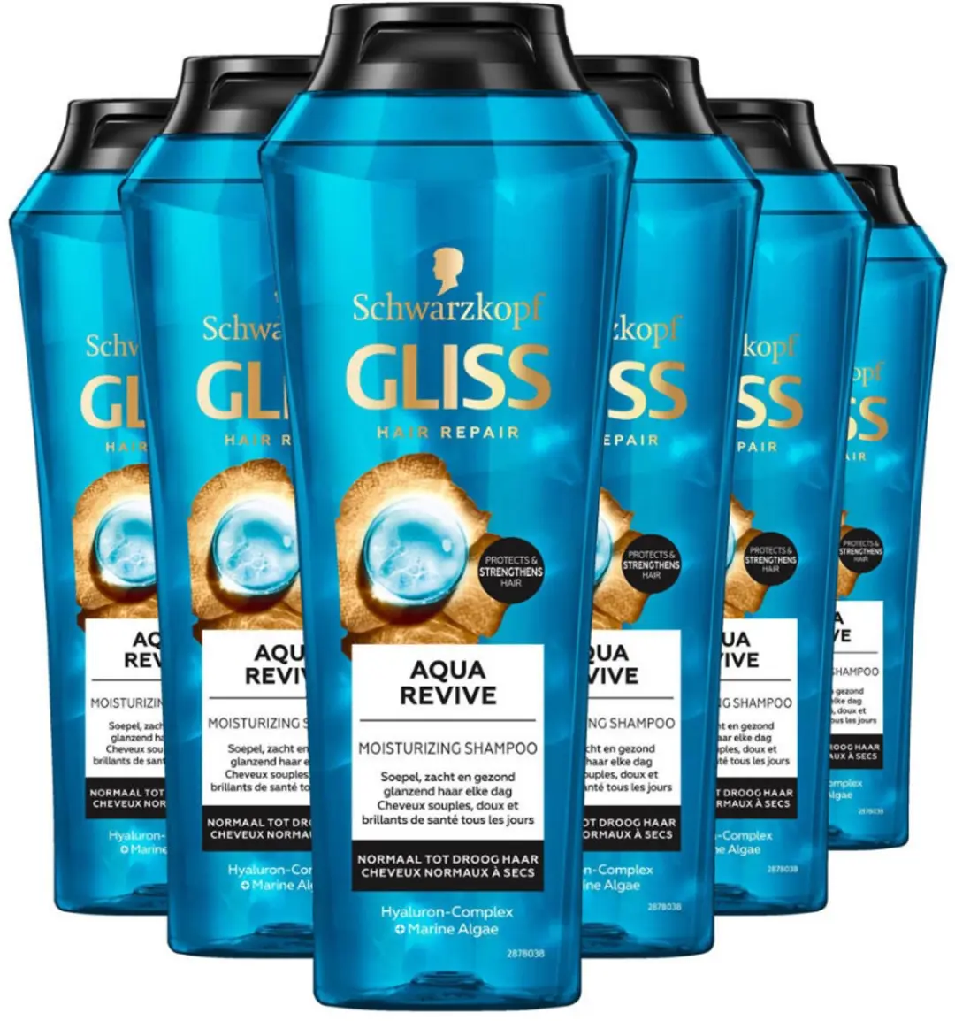Gliss Kur Aqua Revive Shampoo 400ml