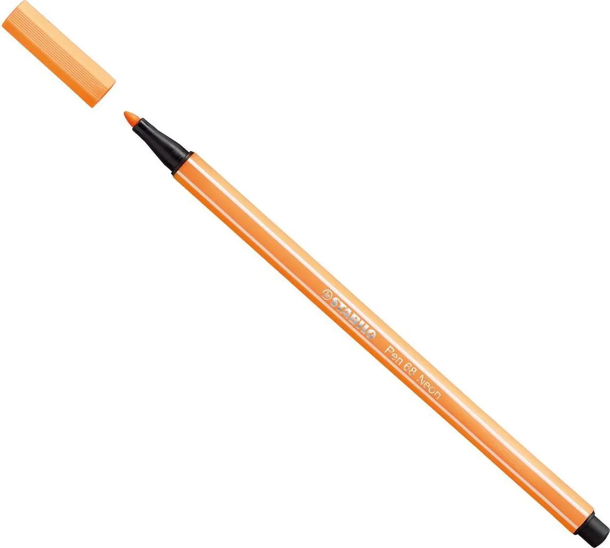 STABILO Pen 68 Neon Oranje Viltstift