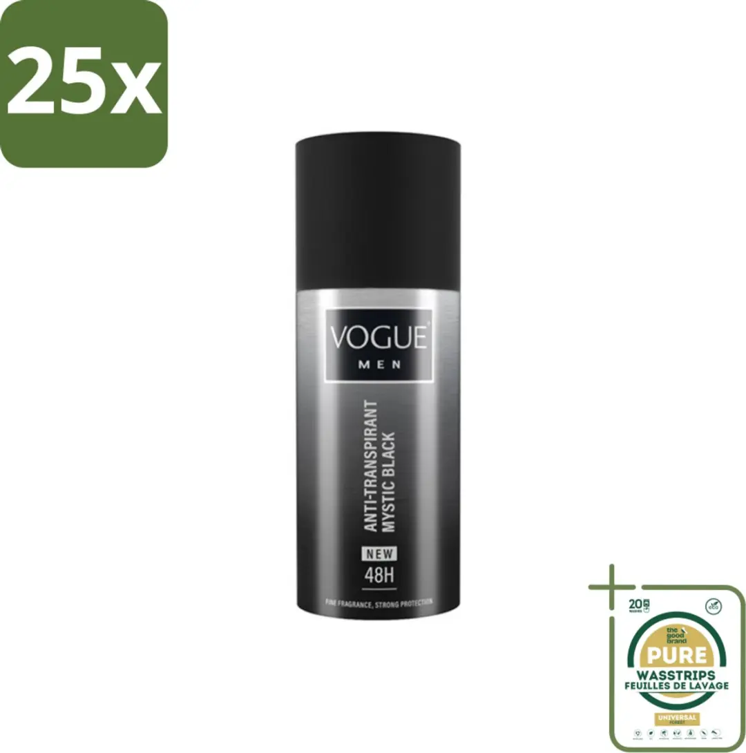 Vogue Men Mystic Black Deodorant Spray 150ml