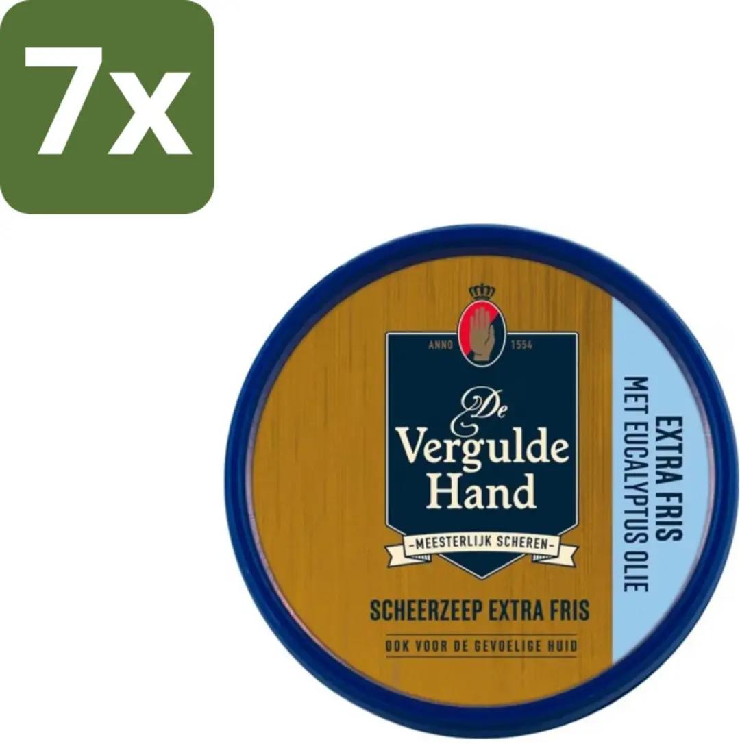 Vergulde Hand Scheerzeeptablet Extra Fris