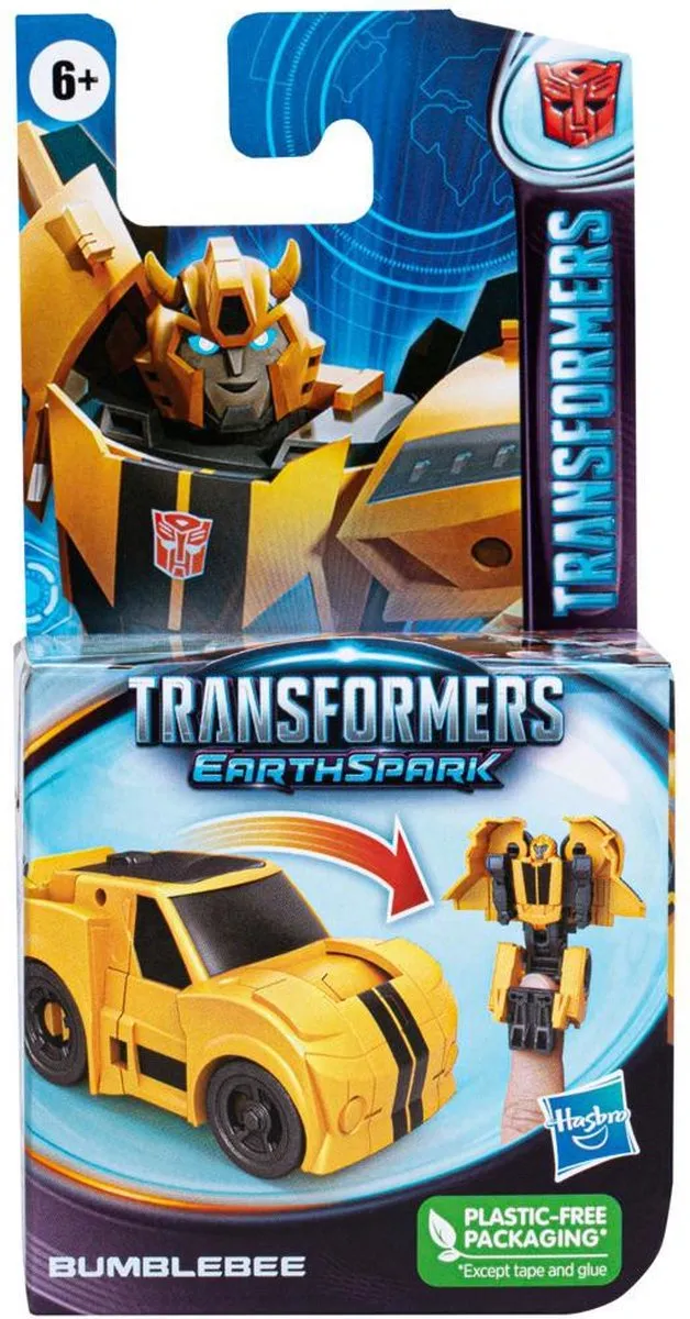 Hasbro Transformers EarthSpark Tacticon Bumblebee - Zwart/Geel