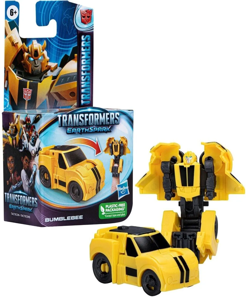 Hasbro Transformers EarthSpark Tacticon Bumblebee - Zwart/Geel