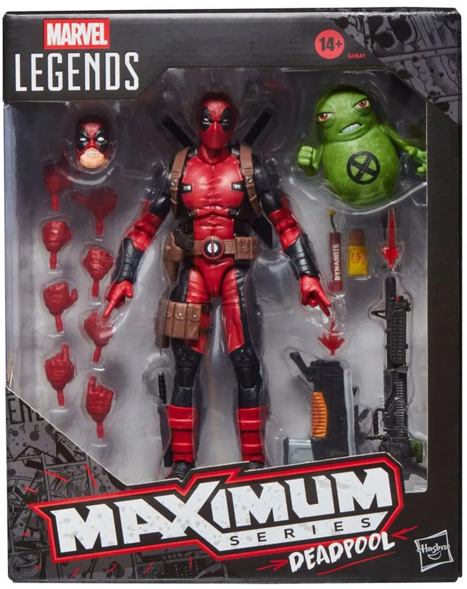 Hasbro Marvel Legends Deadpool Action Figure 15cm - HASG0641 - Multi - afbeelding 6 van 6