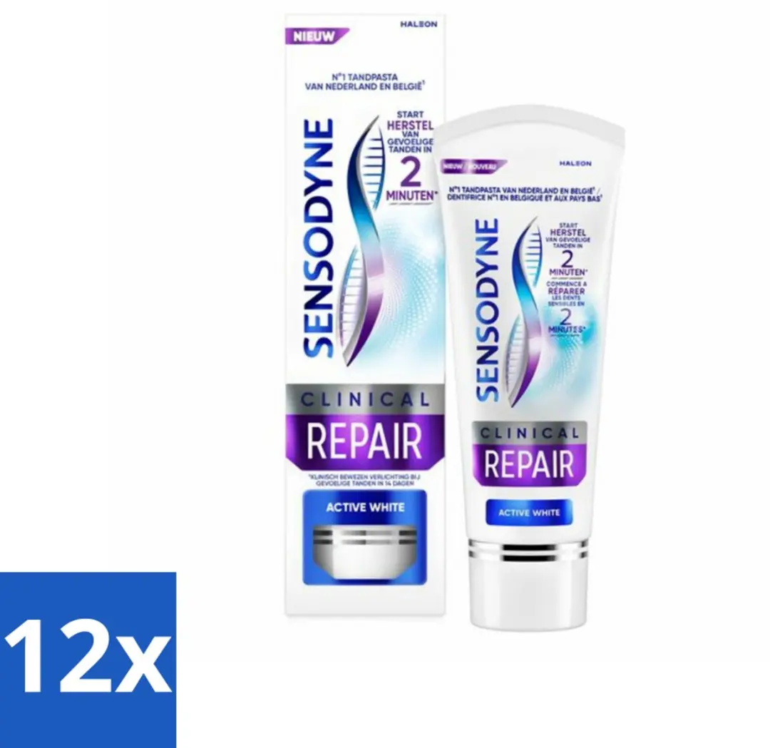 Sensodyne Clinical Repair Active White Tandpasta 75ml
