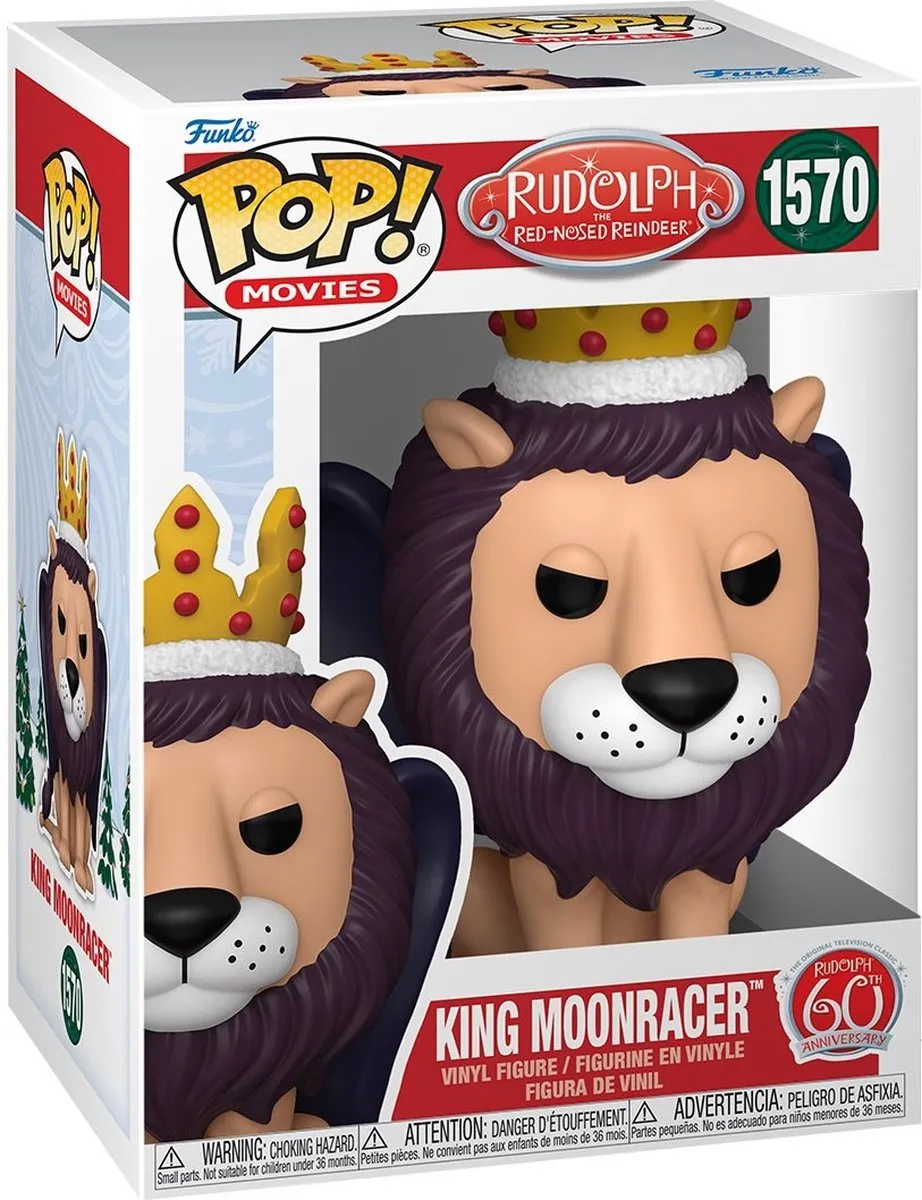 Funko Pop! Rudolph The Red-Nosed Reindeer King Moonracer #1570