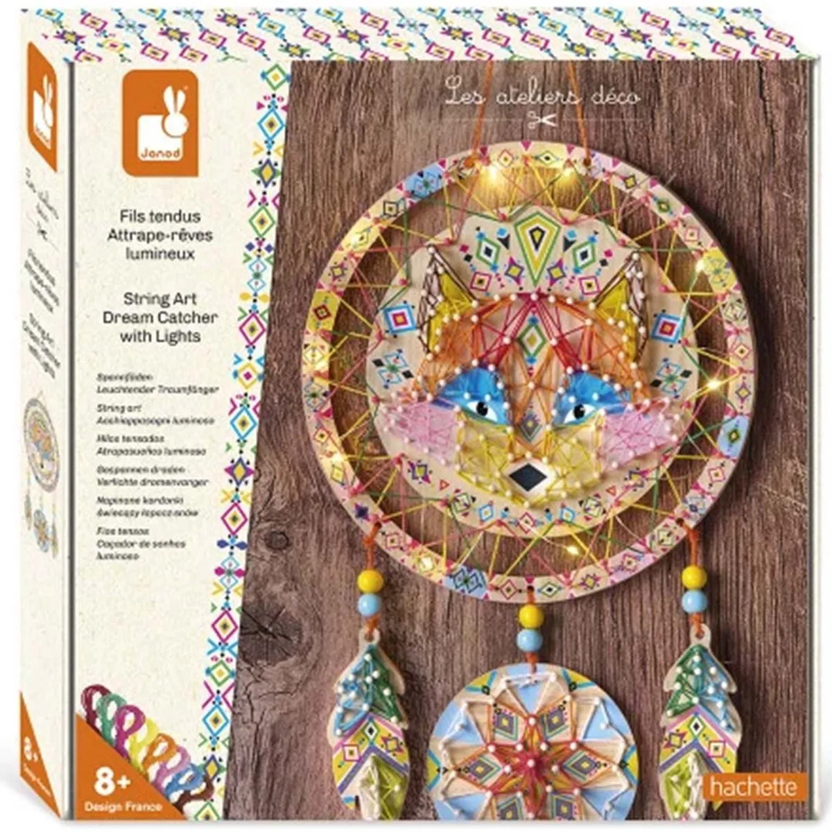 Janod Knutselpakket Lichtgevende Dromenvanger Vos - Multicolor
