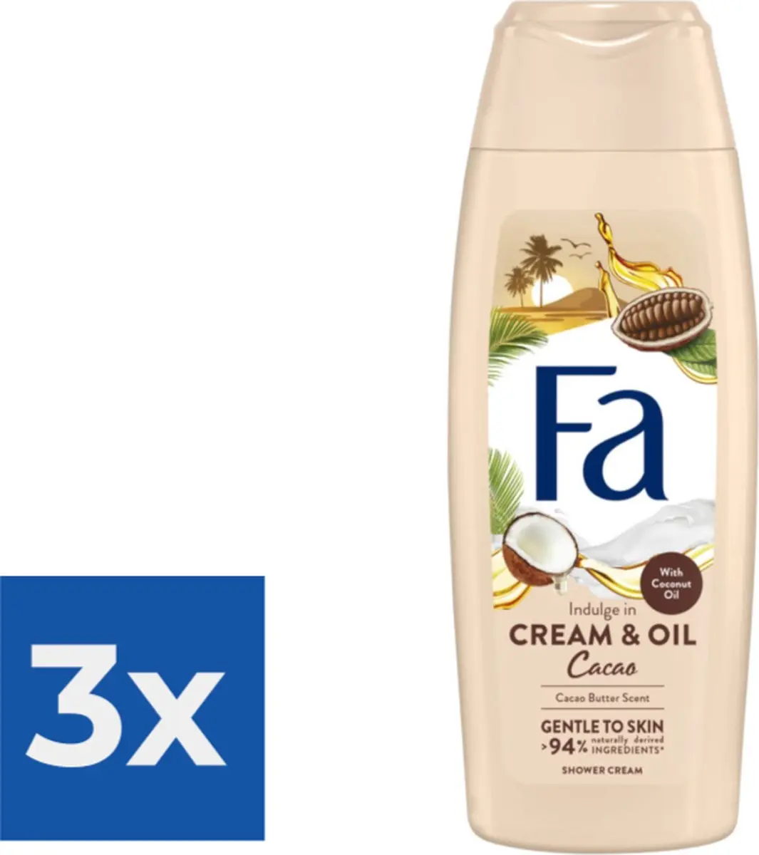 Fa Douche Cream & Oil Cacao 750ml