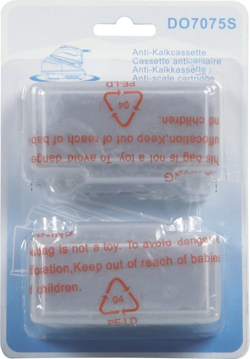 Domo DO7075S-13 Anti-kalk Patronen - 2 Stuks