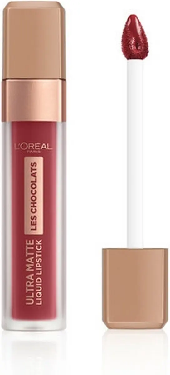 L'Oréal Paris Les Chocolates Ultra Matte Lippenstift 864 Tasty Ruby