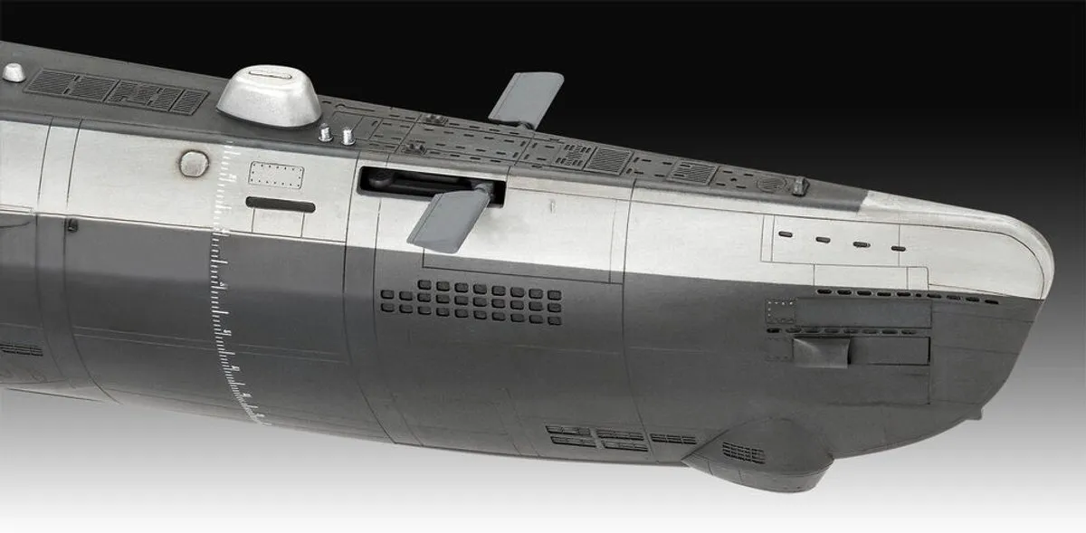 Revell 05186 Militaire Voertuigen 70 Jaar Bundeswehr - 3 Duitse Onderzeeërs 1:144