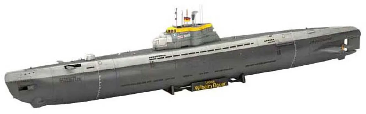 Revell 05186 Militaire Voertuigen 70 Jaar Bundeswehr - 3 Duitse Onderzeeërs 1:144